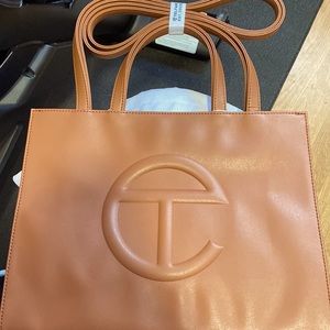 Brand new Telfar Medium Tan Shopping bag.